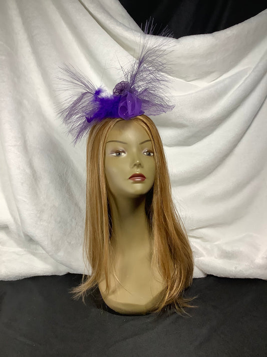 "Violetta 2025" – Wild Plum Fascinator