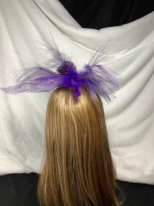 "Violetta 2025" – Wild Plum Fascinator