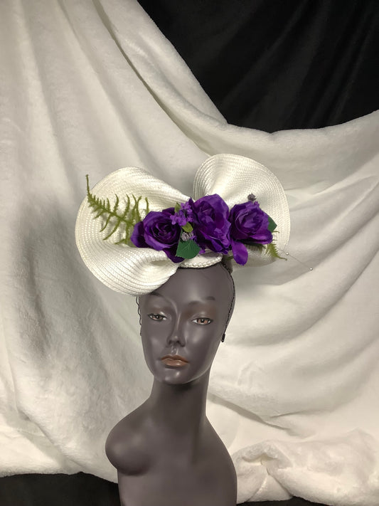 "Royal Bloom 2025" – Garden Grace Fascinator