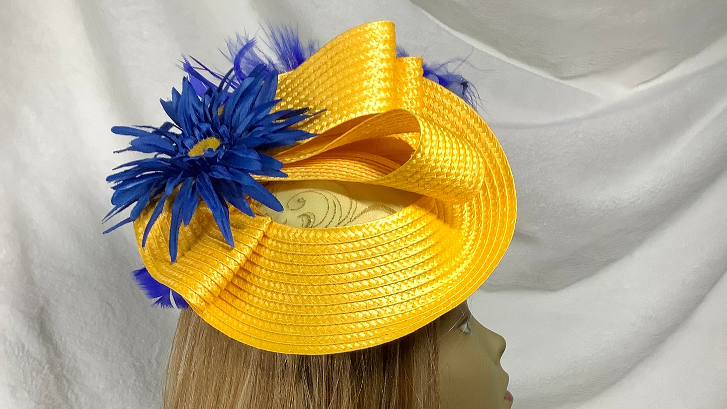 "Sunburst Royale 2025" – Festival Flair Fascinator