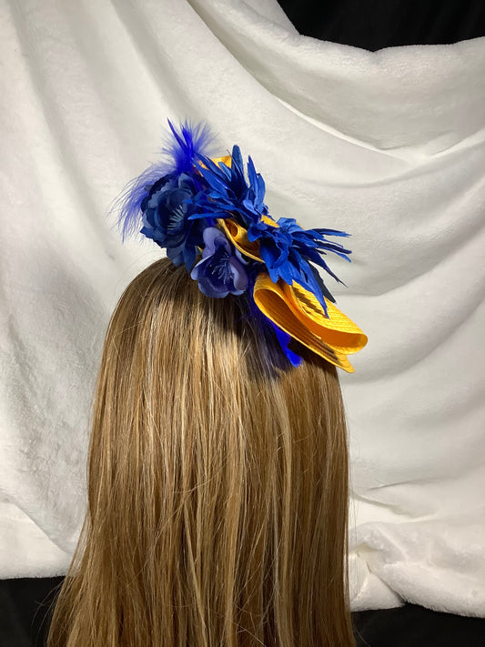 "Sunburst Royale 2025" – Festival Flair Fascinator