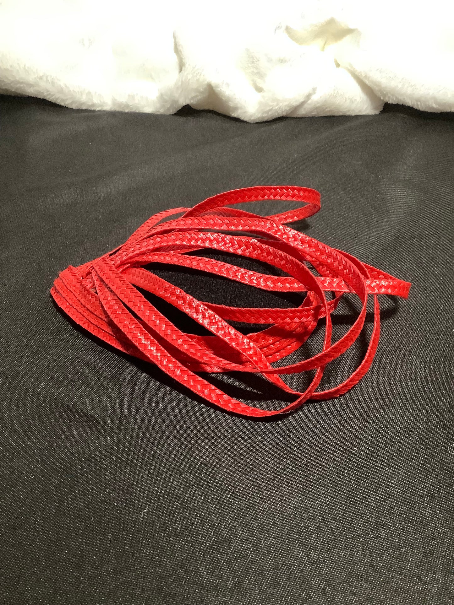 "Delta Trace 2025" – Abstract Ribbon Fascinator