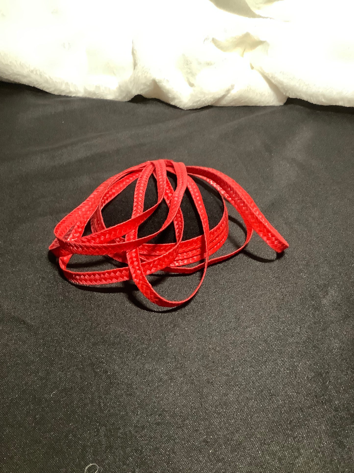 "Delta Trace 2025" – Abstract Ribbon Fascinator