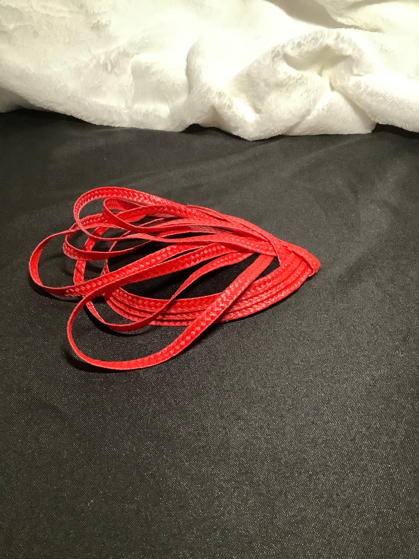 "Delta Trace 2025" – Abstract Ribbon Fascinator
