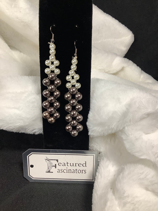 Metallic Grace Cascade Earrings