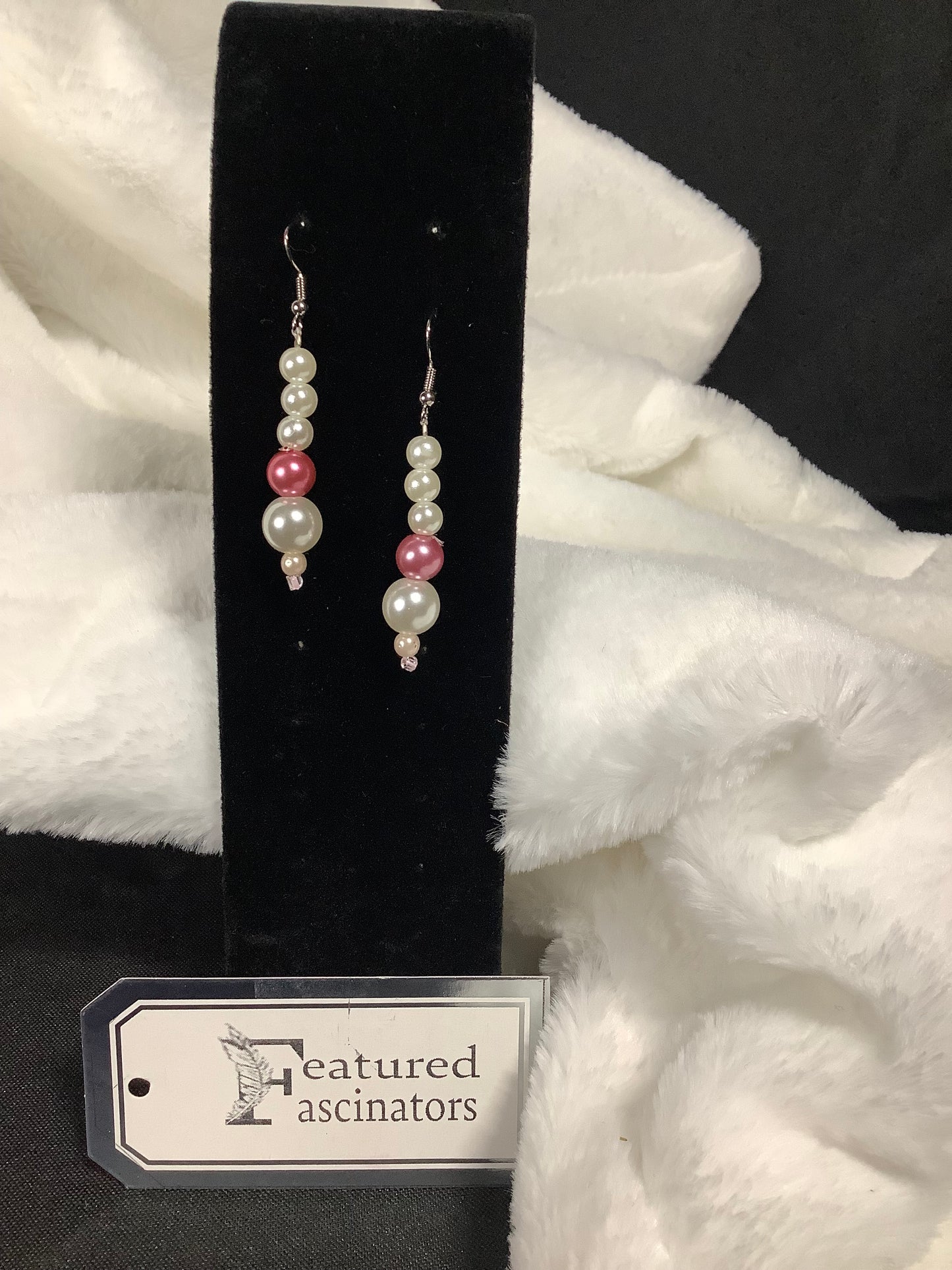 Blush Devotion Pearl Earrings