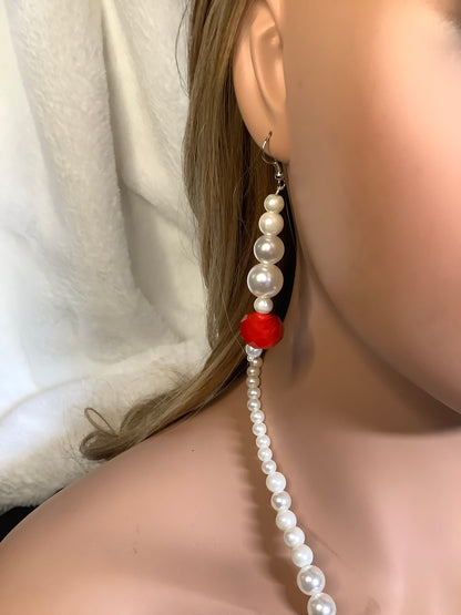 Crimson Grace Deluxe Set – Fascinator + Jewelry Set