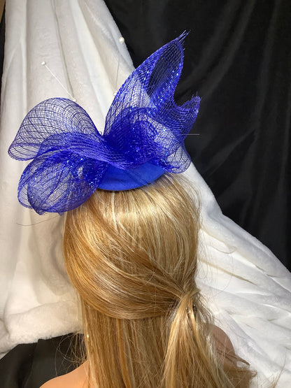 "Bluquet 2025" – Royal Bloom Fascinator
