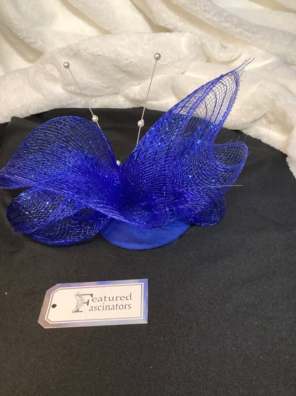 "Bluquet 2025" – Royal Bloom Fascinator