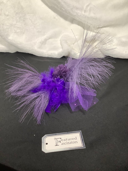 "Violetta 2025" – Wild Plum Fascinator
