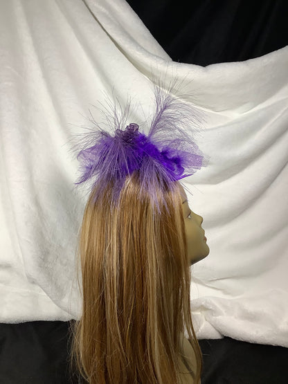 "Violetta 2025" – Wild Plum Fascinator