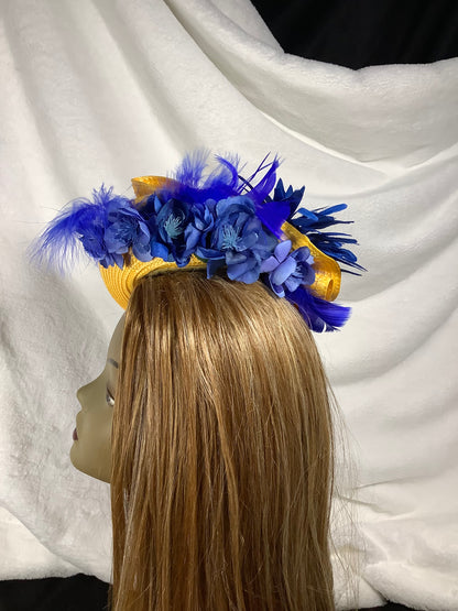 "Sunburst Royale 2025" – Festival Flair Fascinator