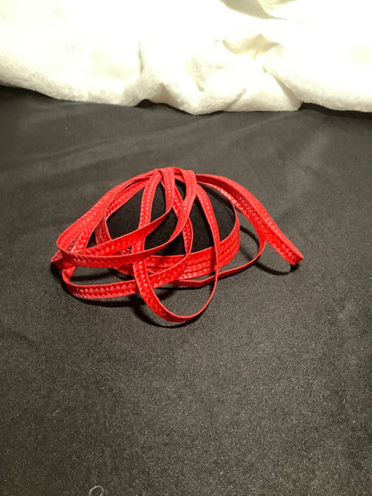 "Delta Trace 2025" – Abstract Ribbon Fascinator